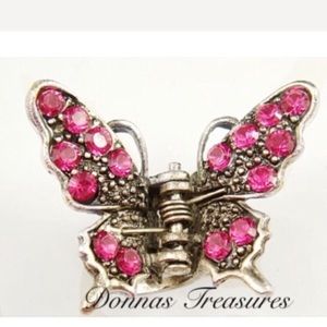 💐Crystal Butterfly Hair Clips